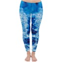 Water Blue wallpaper Classic Winter Leggings View1