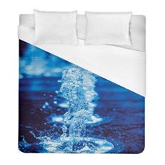 Water Blue Wallpaper Duvet Cover (full/ Double Size) by artworkshop