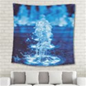 Water Blue wallpaper Square Tapestry (Large) View2