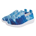 Water Blue wallpaper Women s Slip On Sneakers View2