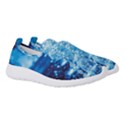 Water Blue wallpaper Women s Slip On Sneakers View3