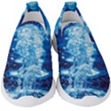 Water Blue wallpaper Kids  Slip On Sneakers View1