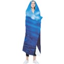 Water Blue wallpaper Wearable Blanket View1