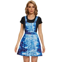 Water Blue Wallpaper Apron Dress by artworkshop