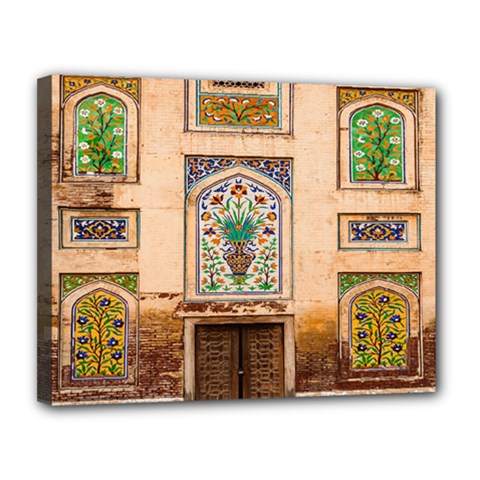 Mosque Canvas 14  X 11  (stretched) by artworkshop