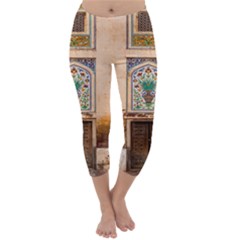 Mosque Capri Winter Leggings  by artworkshop