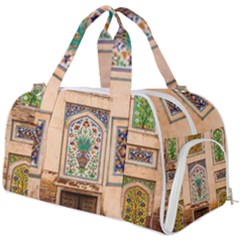 Mosque Burner Gym Duffel Bag by artworkshop