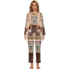 Mosque Womens  Long Sleeve Lightweight Pajamas Set by artworkshop