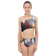 Rain On Window Spliced Up Two Piece Swimsuit by artworkshop