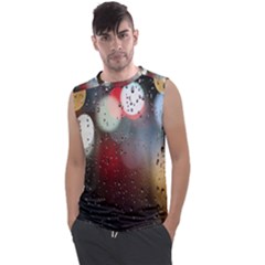 Rain On Window Men s Regular Tank Top by artworkshop