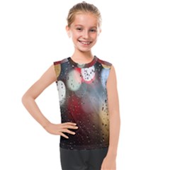 Rain On Window Kids  Mesh Tank Top by artworkshop