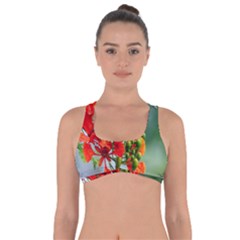 Gathering Sping Flowers Wallpapers Got No Strings Sports Bra by artworkshop