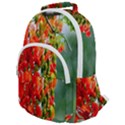 Gathering Sping Flowers Wallpapers Rounded Multi Pocket Backpack View1