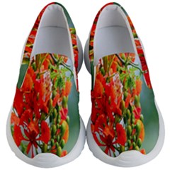 Gathering Sping Flowers Wallpapers Kids Lightweight Slip Ons by artworkshop