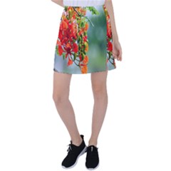 Gathering Sping Flowers Wallpapers Tennis Skirt by artworkshop