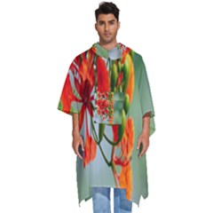 Gathering Sping Flowers Wallpapers Men s Hooded Rain Ponchos by artworkshop