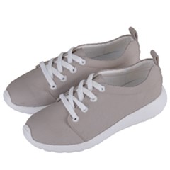 Pale Silver Grey	 - 	lightweight Sports Shoes by ColorfulShoes