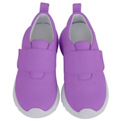 Bright Lilac Pink	 - 	velcro No Lace Shoes