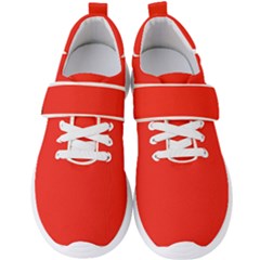 Fire Engine Red	 - 	velcro Strap Shoes by ColorfulShoes