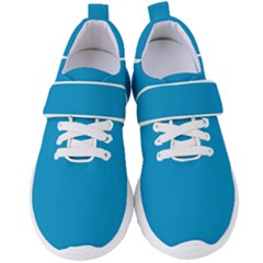 Cerulean Blue	 - 	velcro Strap Shoes by ColorfulShoes