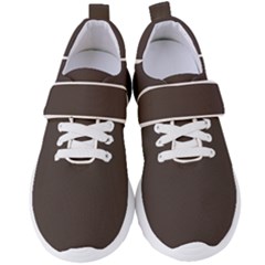 Dark Taupe Grey	 - 	velcro Strap Shoes by ColorfulShoes