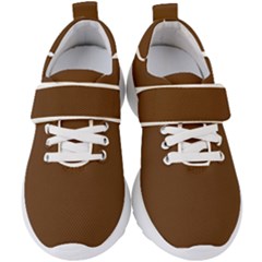 Caramel Brown	 - 	velcro Strap Shoes by ColorfulShoes