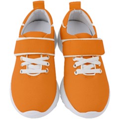 Dark Orange	 - 	velcro Strap Shoes by ColorfulShoes