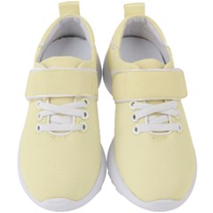 Lemon Chiffon Yellow	 - 	velcro Strap Shoes by ColorfulShoes