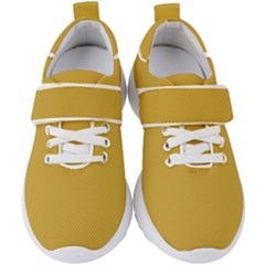 Lemon Curry Yellow	 - 	velcro Strap Shoes by ColorfulShoes