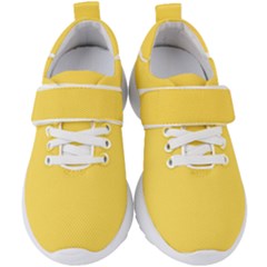 Mustard Yellow	 - 	velcro Strap Shoes by ColorfulShoes