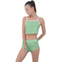 Soft Celadon Green	 - 	Summer Cropped Co-Ord Set View1