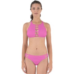 Creamy Pink	 - 	perfectly Cut Out Bikini Set by ColorfulSwimWear