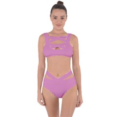 Middle Pink	 - 	bandaged Up Bikini Set by ColorfulSwimWear