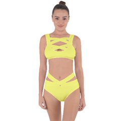 Unmellow Yellow	 - 	bandaged Up Bikini Set