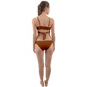 Burnt Orange	 - 	Wrap Around Bikini Set View2