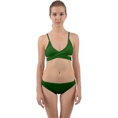 Lincoln Green	 - 	wrap Around Bikini Set by ColorfulSwimWear