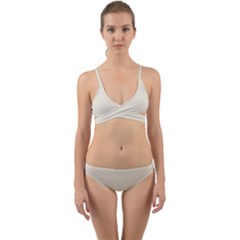 Egg Shell	 - 	wrap Around Bikini Set by ColorfulSwimWear