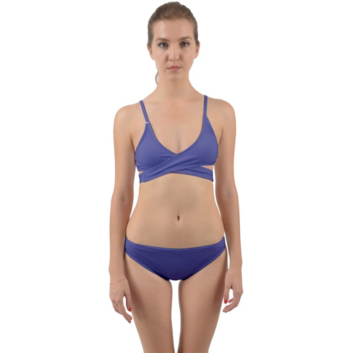 Blue Iris	 - 	Wrap Around Bikini Set