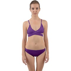 Maximum Purple	 - 	wrap Around Bikini Set by ColorfulSwimWear