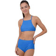 Blue De France	 - 	high Waist Tankini Set by ColorfulSwimWear