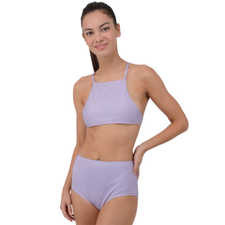 Languid Lavender Purple	 - 	High Waist Tankini Set