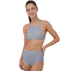 Storm Grey	 - 	High Waist Tankini Set