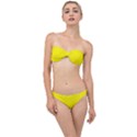 Sunshine Yellow	 - 	Classic Bandeau Bikini Set View1