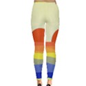 Sunset Nature Sea Ocean Inside Out Leggings View2