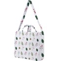 Leaves Mistletoe Plants Winter Square Shoulder Tote Bag View1