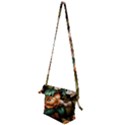 Floral Flower Blossom Bloom Flora Folding Shoulder Bag View2