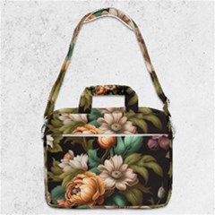 Floral Flower Blossom Bloom Flora Macbook Pro 13  Shoulder Laptop Bag  by Ravend