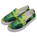 Jungle Rainforest Tropical Forest Men s Canvas Slip Ons View2