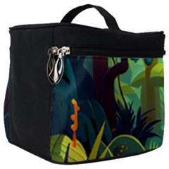 Jungle Rainforest Tropical Forest Make Up Travel Bag (big)