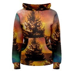 Tree Nature Landscape Fantasy Women s Pullover Hoodie by Ravend